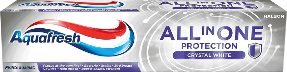 Pastë dhëmbësh Aquafresh All In One Protection Crystal White 75ml