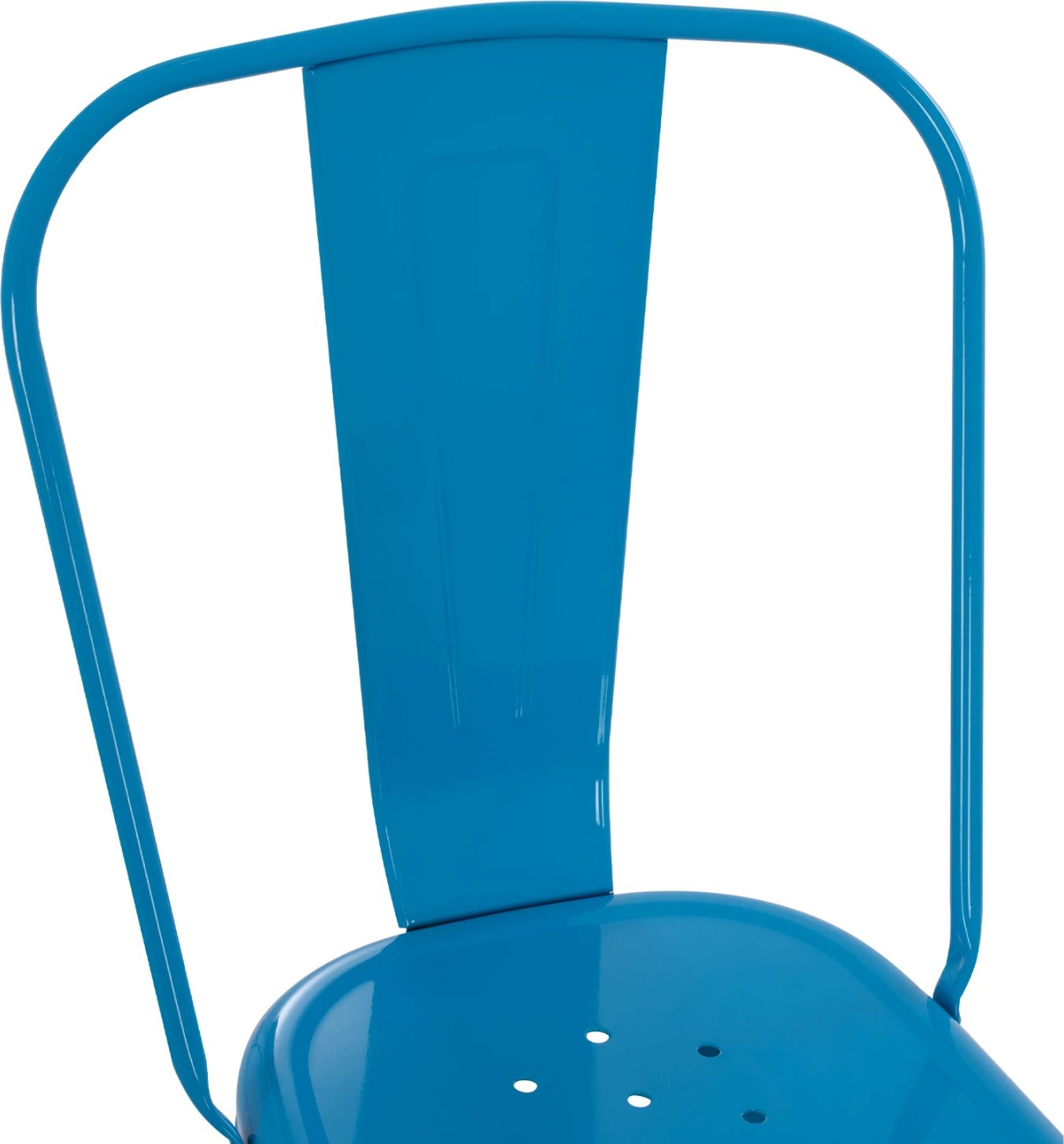 Karrige për ngrënie MELITA FH8641.08 metalike ngjyrë kaltër 43x50x82Hcm
