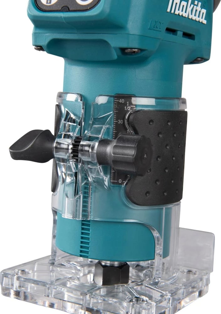 Freze me bateri Makita DRT52Z, 18V, kaltër/zezë