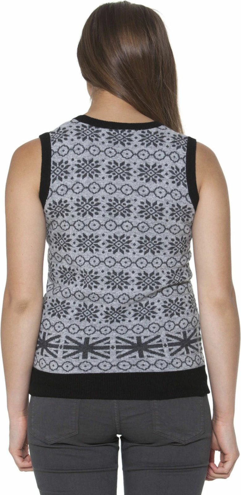 Jelek për femra FRED PERRY, gri