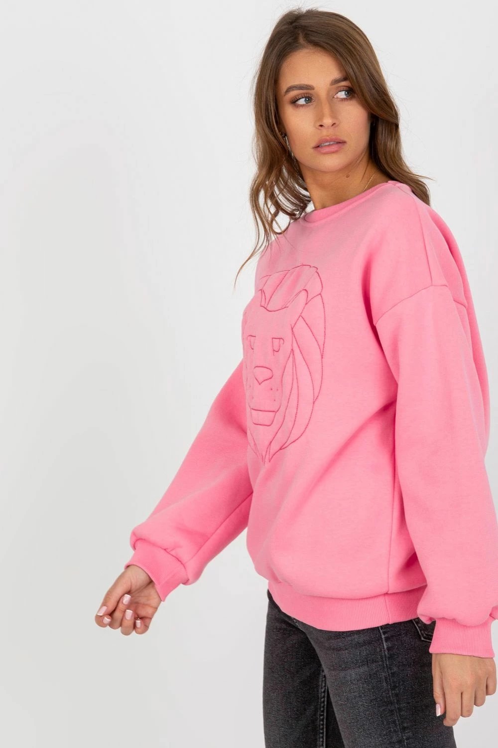 Sweatshirt për femra Ex Moda 174613, rozë