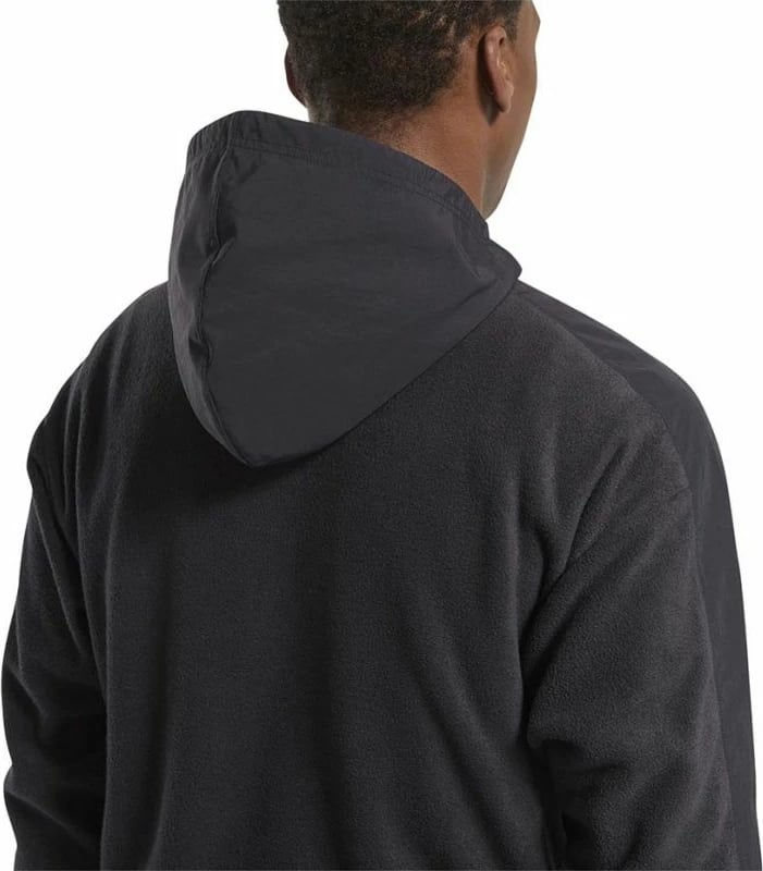 Duks me kapuç Reebok për meshkuj, i zi