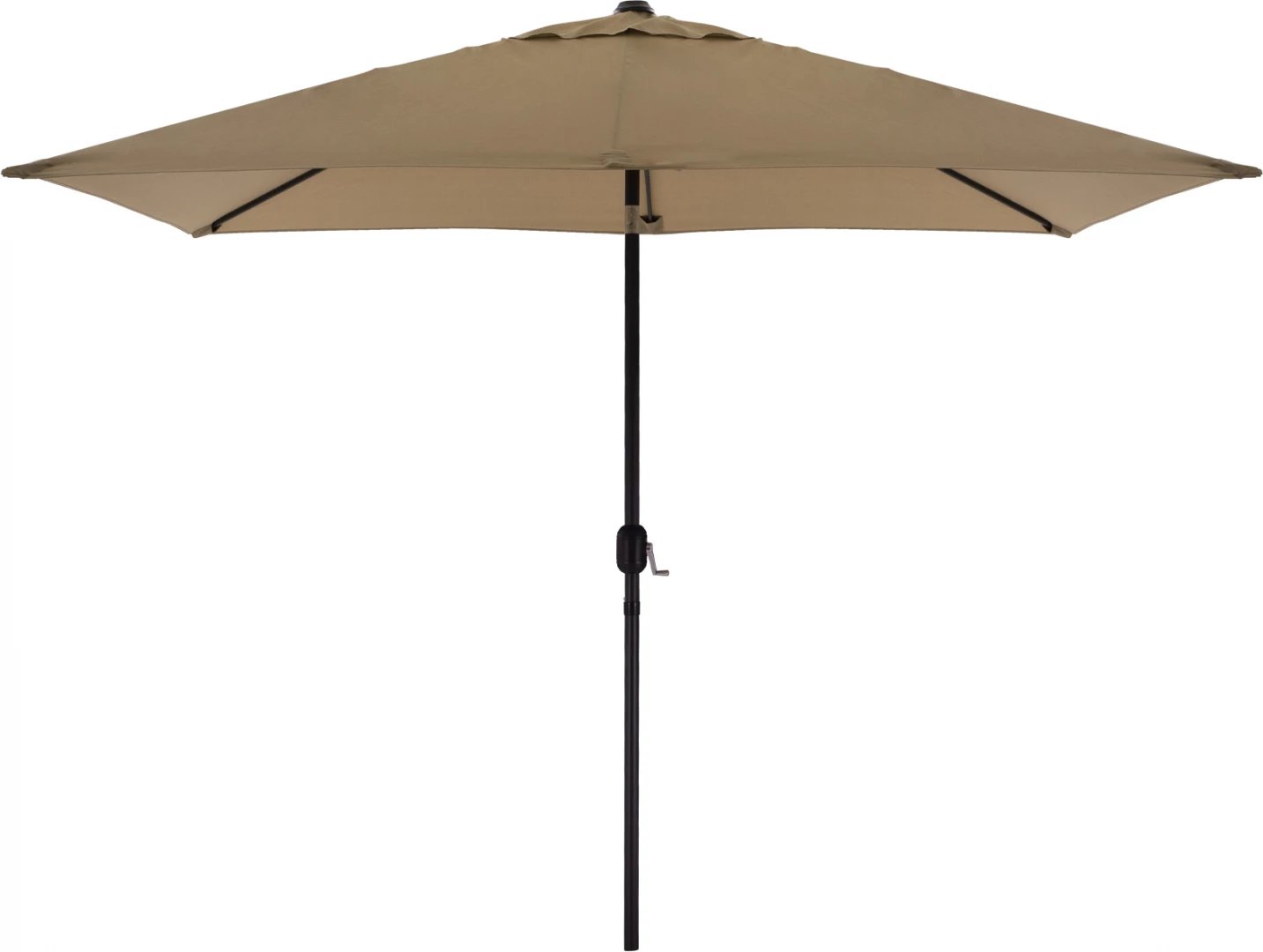 Ombrellë alumini, FH6029.02, drejtkëndëshe, ngjyrë gri dhe moka, 262x170x253 cm