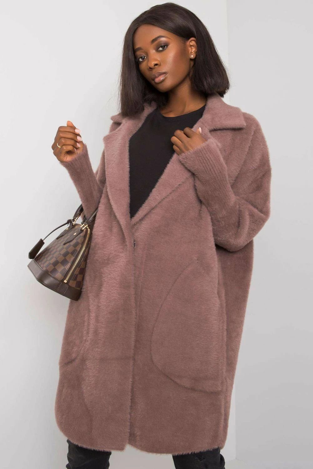 Coat MBM 175960 për femra, rozë