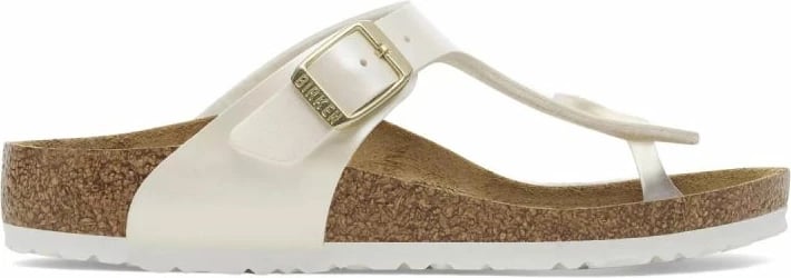 Flip-flopa për fëmijë Birkenstock, të bardha