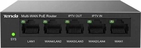Router Tenda G0-5G-PoE 5, Gigabit Ethernet, 16 MB flash, 128 MB RAM, Zi