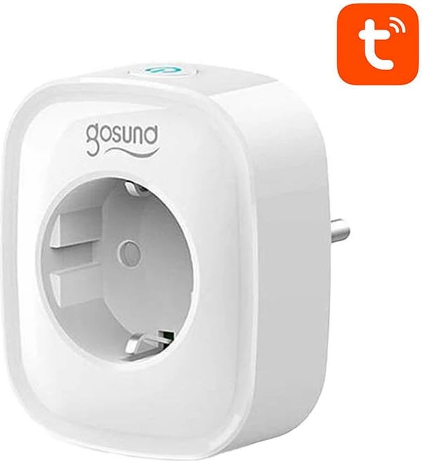 Prizë inteligjente Gosund SP112 me WiFi, 2xUSB, 16A, e bardhë
