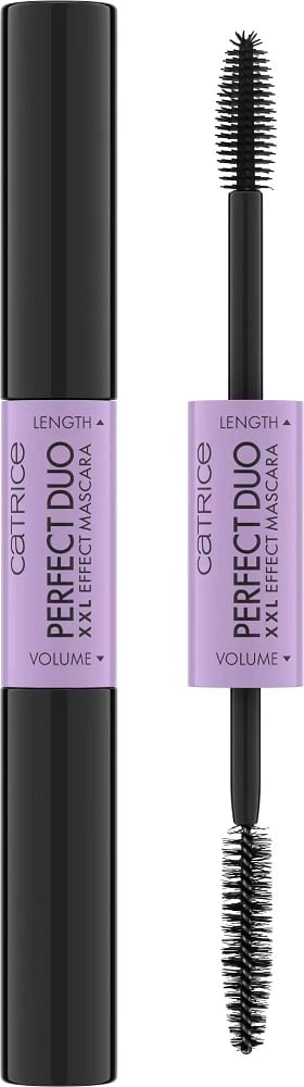 Maskarë për femra Catrice Perfect Duo XXL Effect 2-in-1 010 Black, 8ml