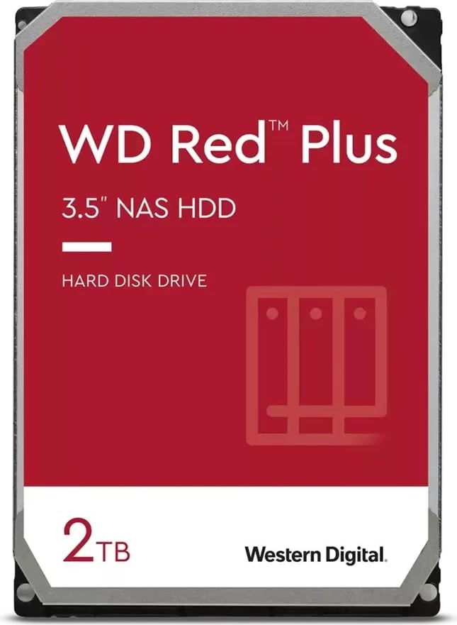 Disk HDD Western Digital Red Plus, 3.5", 2TB