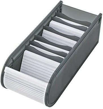 Kuti organizuese WEDO 250 8012, A8, gri, me kapak