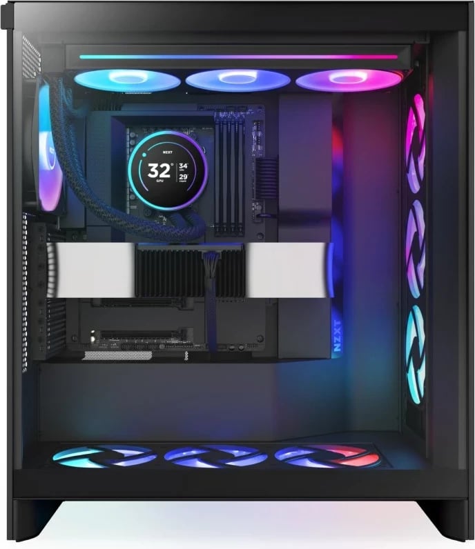 Ftohës uji NZXT Kraken Elite 360 RGB, 12 cm, i zi