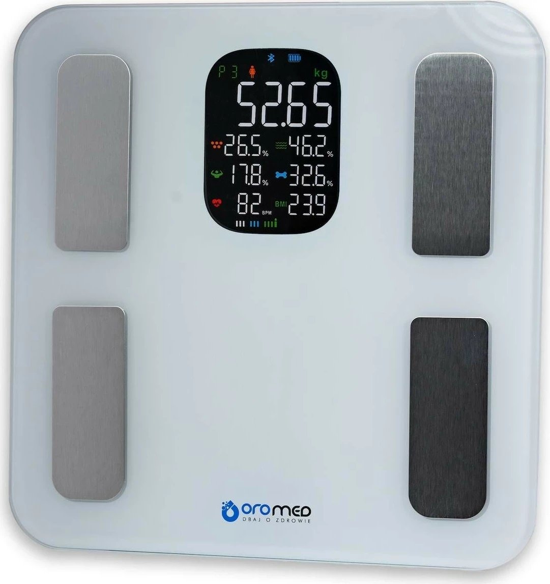 Peshore smart Oromed Gold-Bluetooth, ekran elektronik, aplikacion, e bardhë