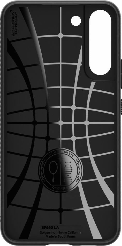 Mbështjellës Spigen Liquid Air për Samsung Galaxy S22, Matte Black