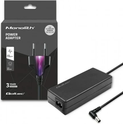 Adapter rryme Qoltec 51029, 65W, 19V, i zi
