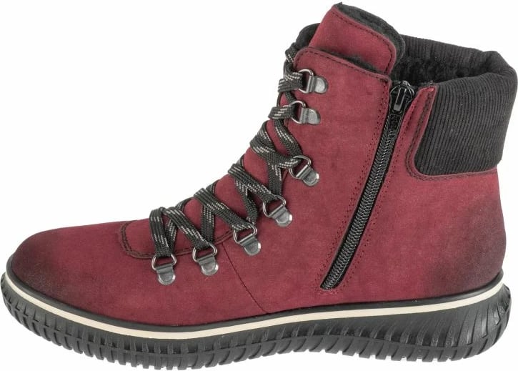 Çizme Rieker femra, të kuqe