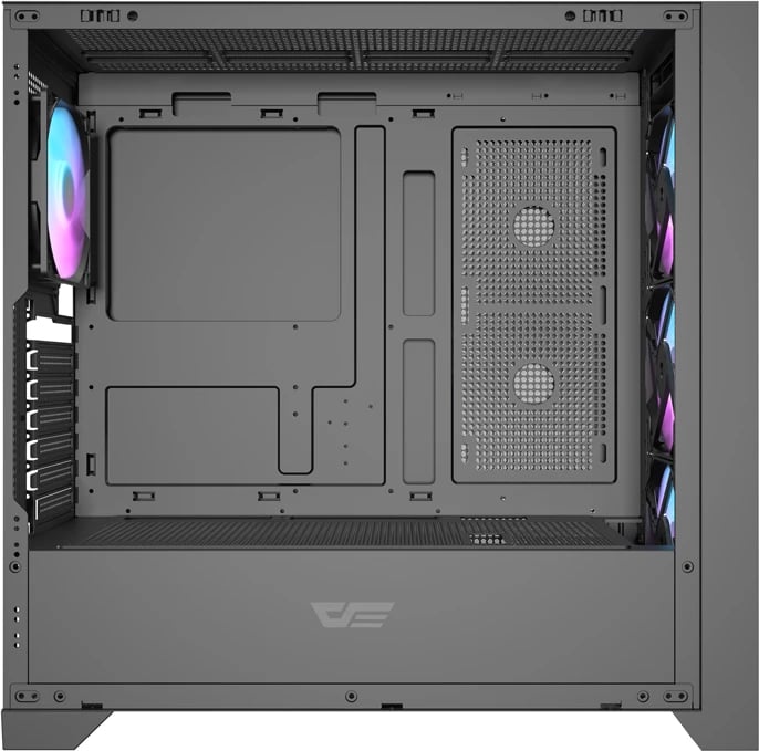 Kasë Darkflash DRX90 Glass, Mid Tower, ATX/M-ATX/ITX, xham i temperuar, e zezë