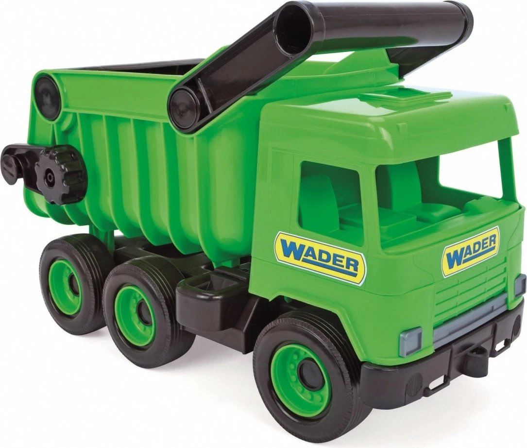 Kamion lodër Wader Middle Truck, 38cm, i gjelbër, për djem