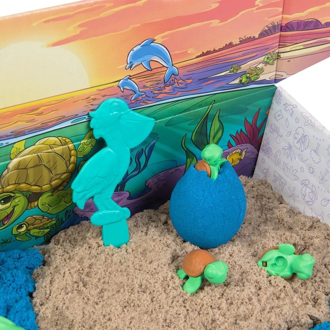 Rërë kinetike SPIN MASTER Project Planet Turtle Beach, shumëngjyrëshe
