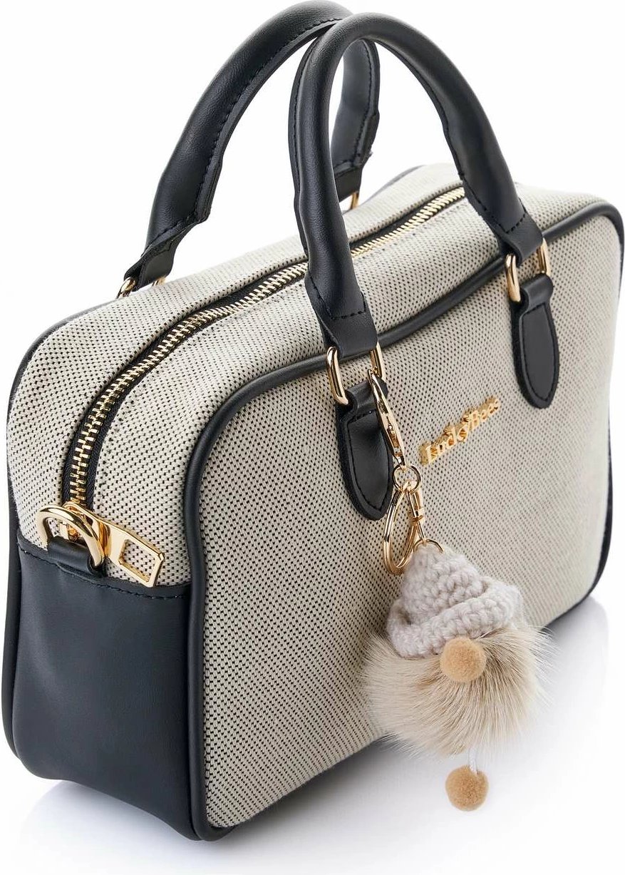 Çantë krahu Lucky Bees, rozë e zezë