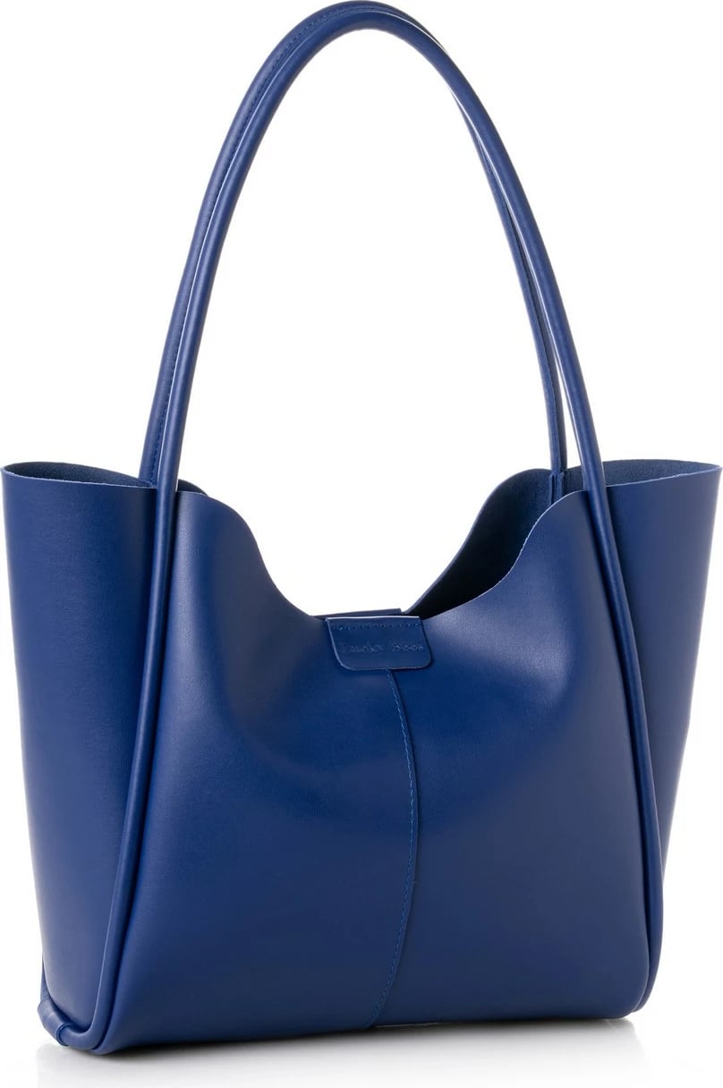 Tote bag Lucky Bees, ngjyrë sax blue, 1264 Farina