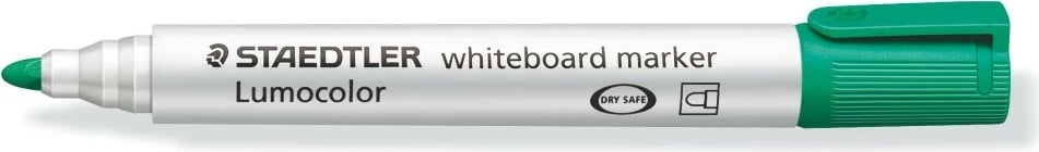 Set markerash whiteboard STAEDTLER Lumocolor 4 copë, majë e rrumbullakët 2mm, multingjyrësh
