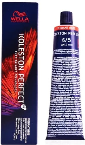 Krem ngjyrosës për flokë Wella Koleston Perfect Me+ 6/5 unisex Vibrant Reds 60ml