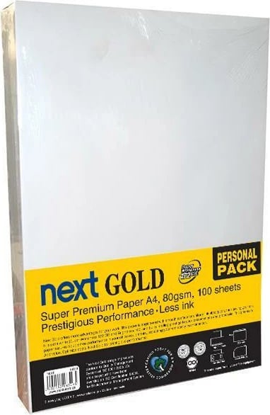 Letër kopjimi Next Gold A4 80g, 100 fletë