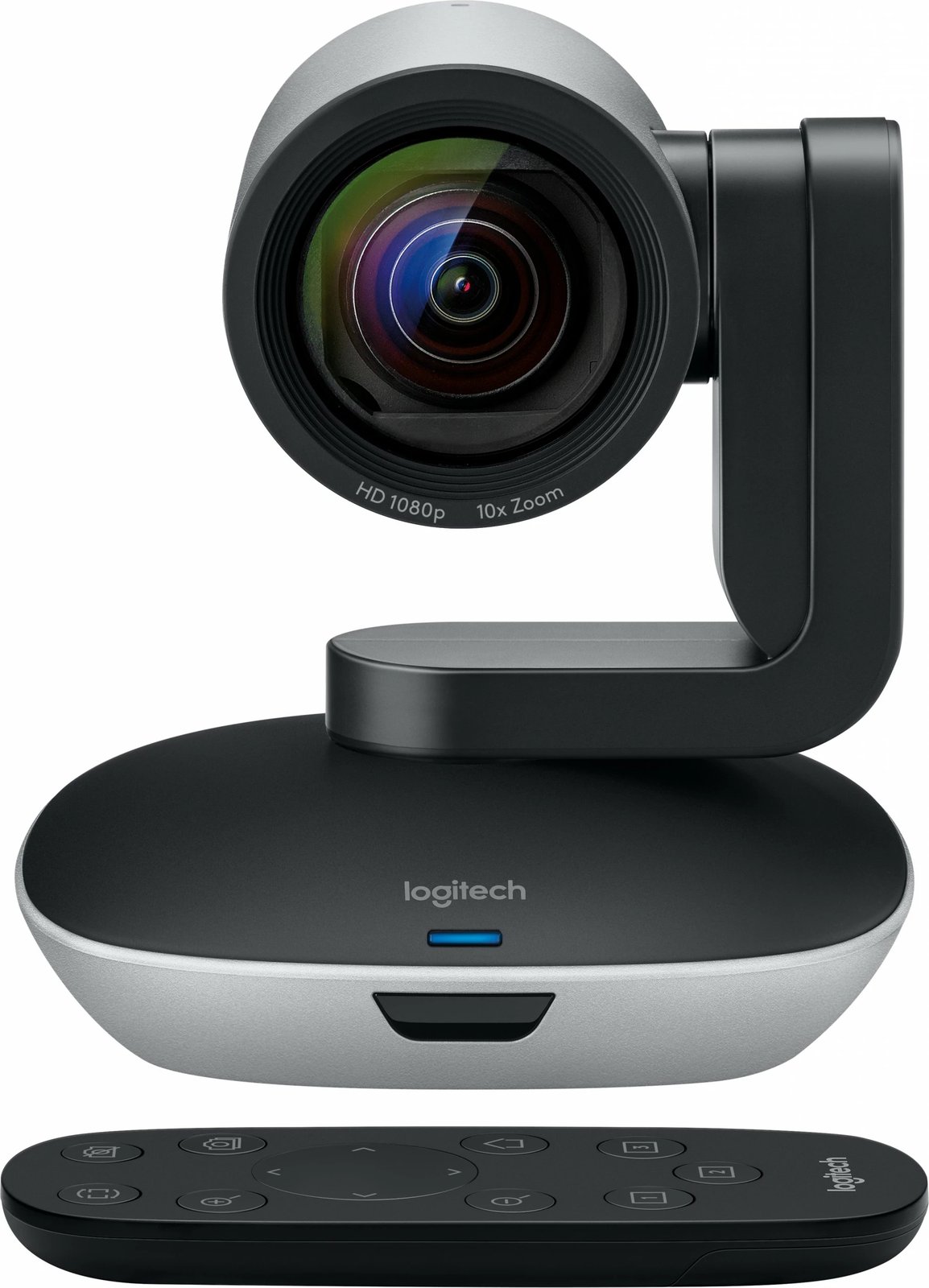 Kamerë Logitech PTZ Pro 2, Full HD, 30 fps, 90°, 10x, E zezë, Gri