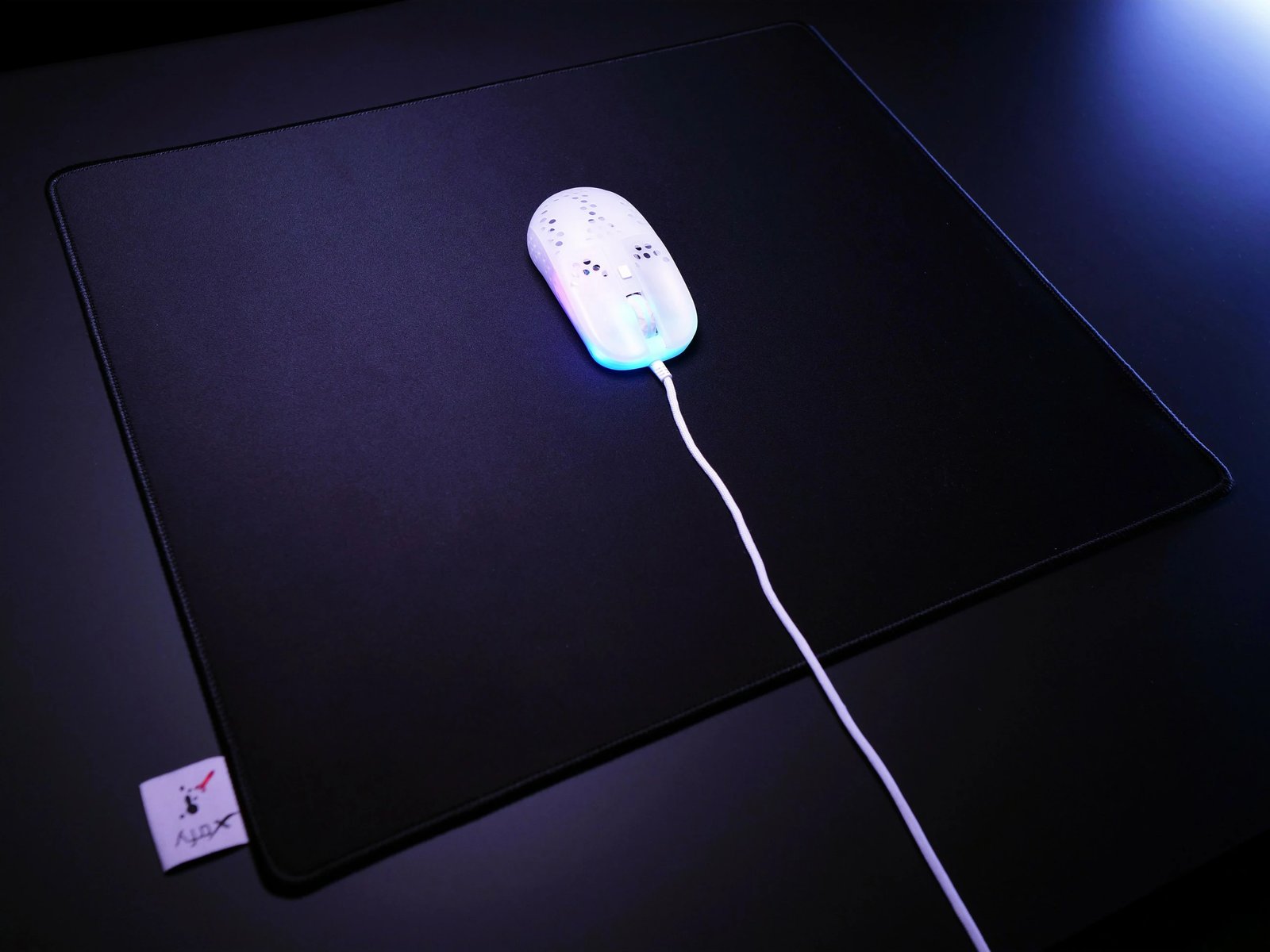 Mauspad Cherry XTRFY GPZ1, Gaming, E zezë