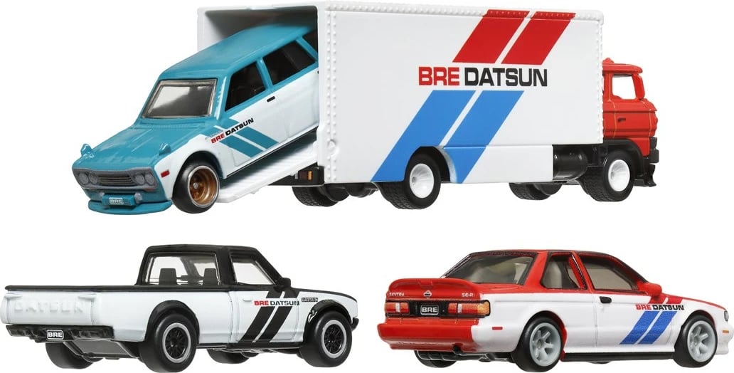 Set koleksionues Hot Wheels Premium BRE Team, Multingjyrësh