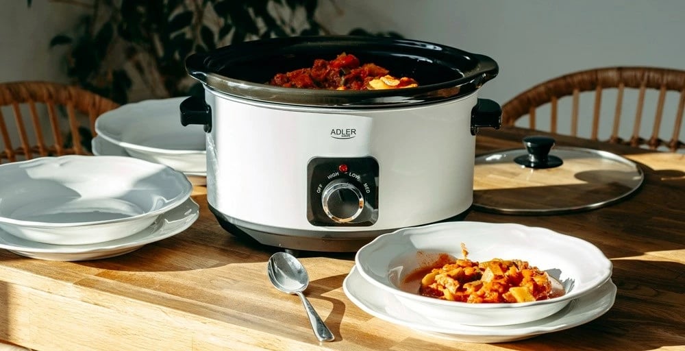 Gatues i ngadaltë Adler AD 6413W, 5.8 litra, Bardhë