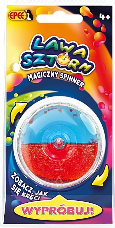 Fidget spinner Epee Lava Storm, set 12 copë, ngjyra të përziera