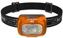 Dritë koke NITECORE NU31, 550 lumens, Portokalli