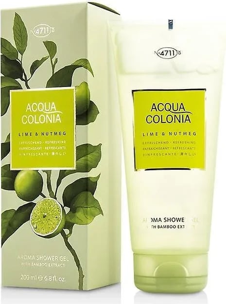 Xhel dushi unisex 4711 Acqua Colonia Lime & Nutmeg, 200ml