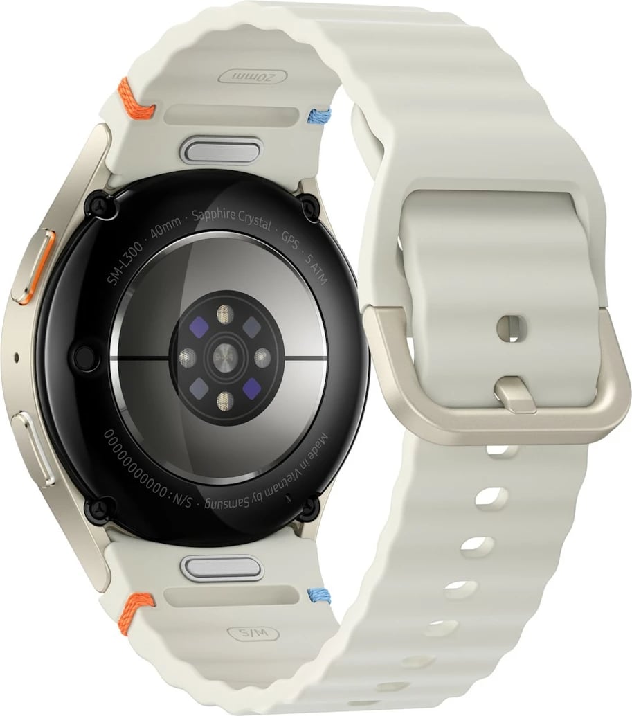 Smartwatch Samsung Galaxy Watch7, 3.3 cm, AMOLED, Wi-Fi, GPS, krem