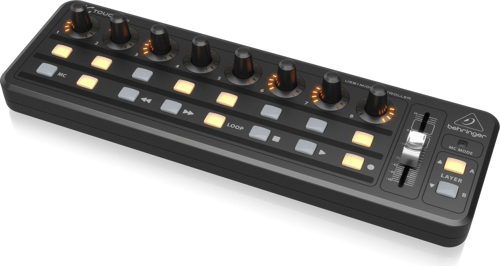 Kontroller USB Behringer X-TOUCH MINI, i zi