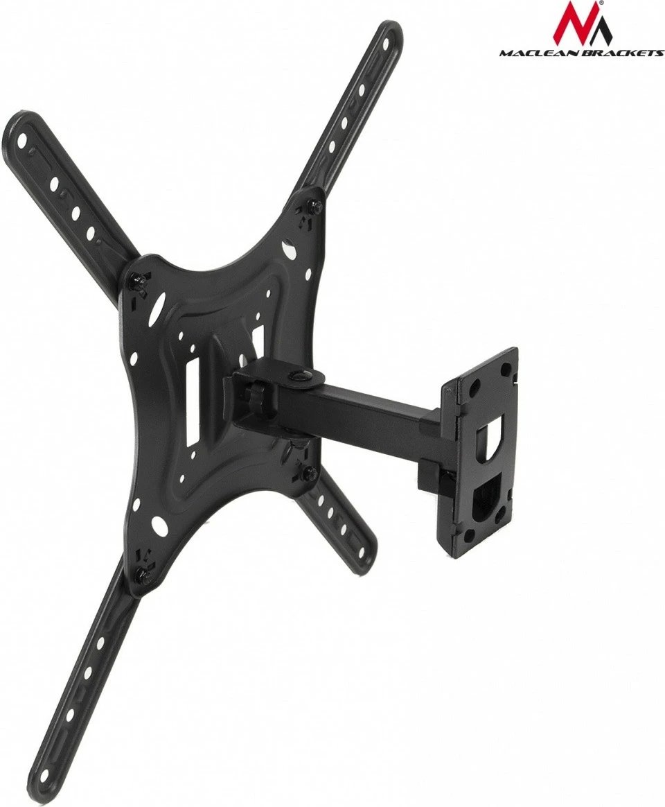 Mbajtës muri për TV Maclean MC-758, 13-55", metal, i zi