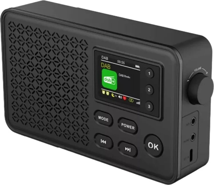 Radio portabile Denver DAB-57, e zezë