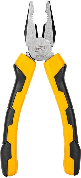 Set pincash Deli Tools EDL2008-3, 3 copë, verdhë-e zezë