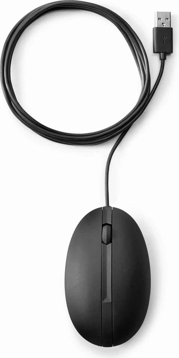 Maus HP 9VA80AA me kabllo USB, i lidhur, e zezë