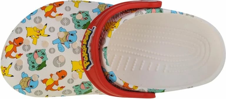 Papuqe për fëmijë Crocs, të bardha