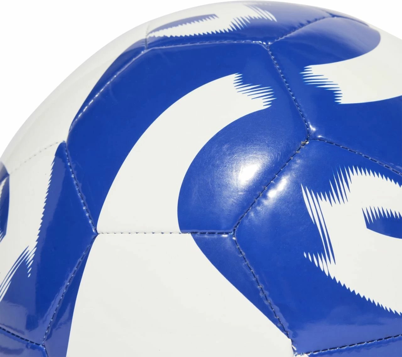 Top futbolli adidas, blu-bardhë