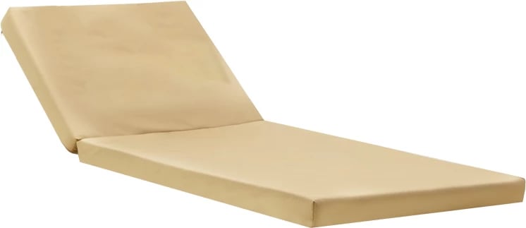 Shezlong Sadie, material bezhë, 65x185x7cm