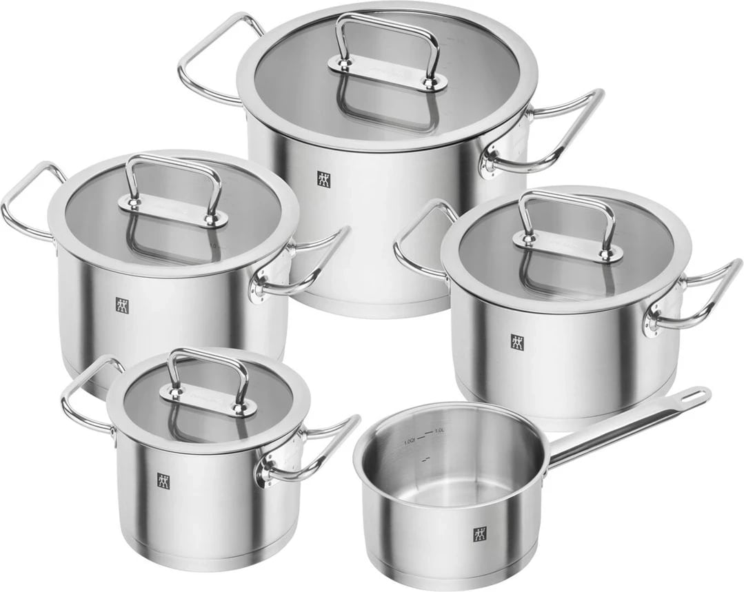 Set me 5 tenxhere Zwilling Pro 65120-005-0, çelik inox