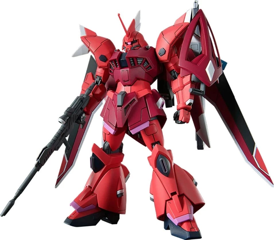 Model Bandai HGCE 1/144 GELGOOG MENACE, Lunamaria Hawke Custom, e kuqe
