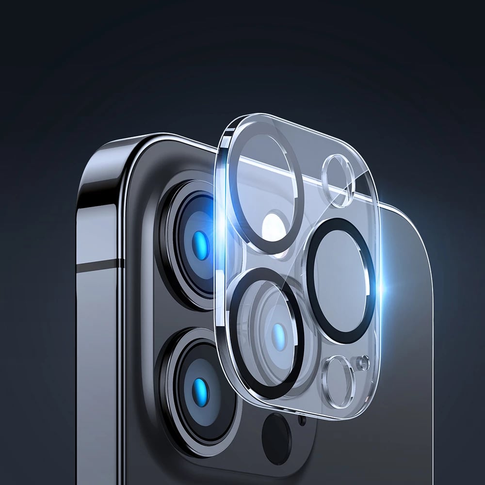 Mbrojtës xhami për kamerë Joyroom JR-LJ3 për iPhone 14 Pro / iPhone 14 Pro Max, Transparent