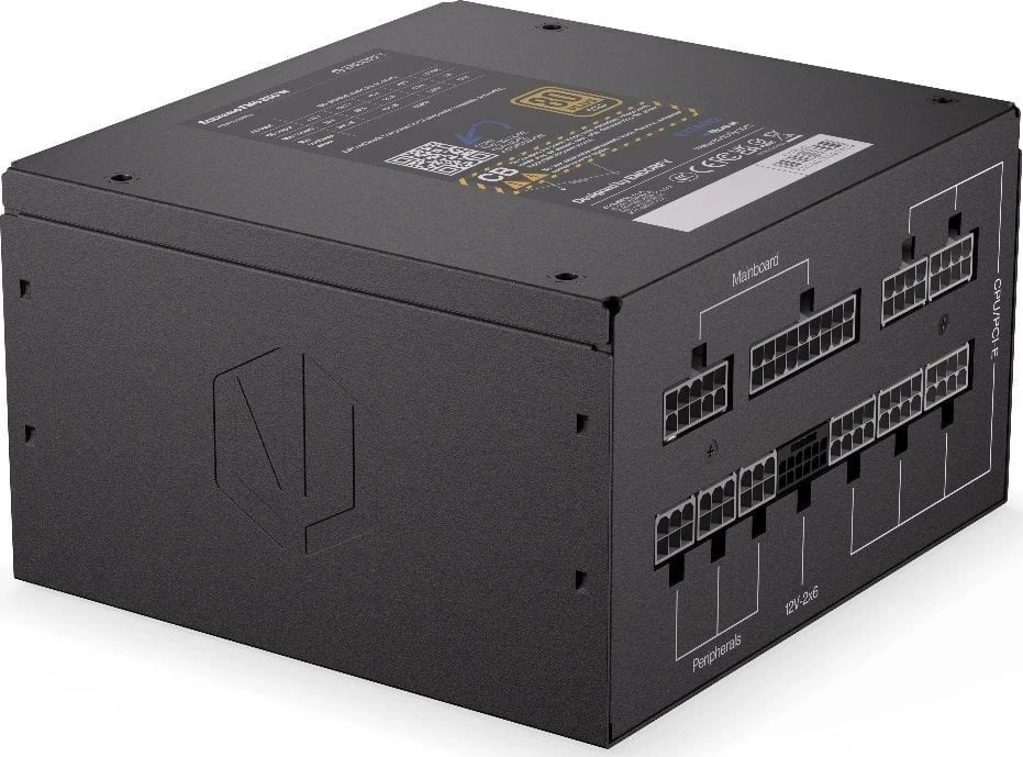 Kasë fuqie Endorfy Supremo FM6 850W, E Zezë
