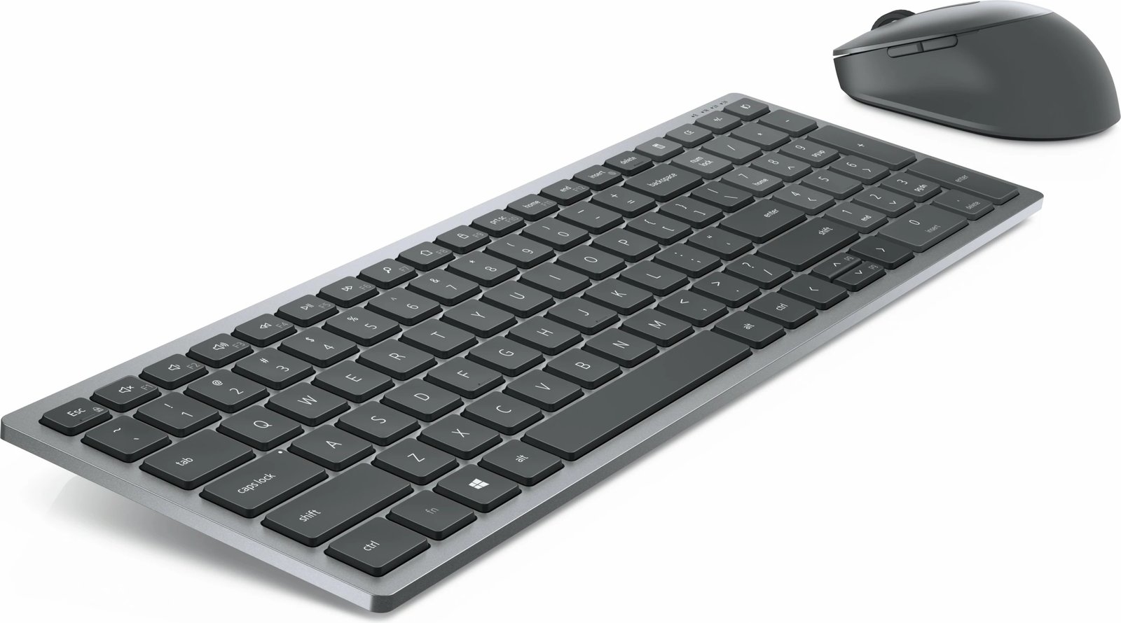 Set tastierë dhe maus DELL KM7120W, wireless, QWERTZ, gri