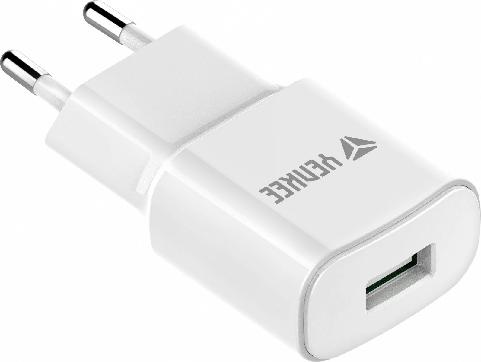 Karikues muri USB YENKEE YAC 2013WH, 12W, 2.4A, Bardhë