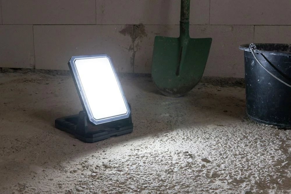 Llambë portabile ANSMANN WL2000R-ECO, LED 48 W, e zezë/gri
